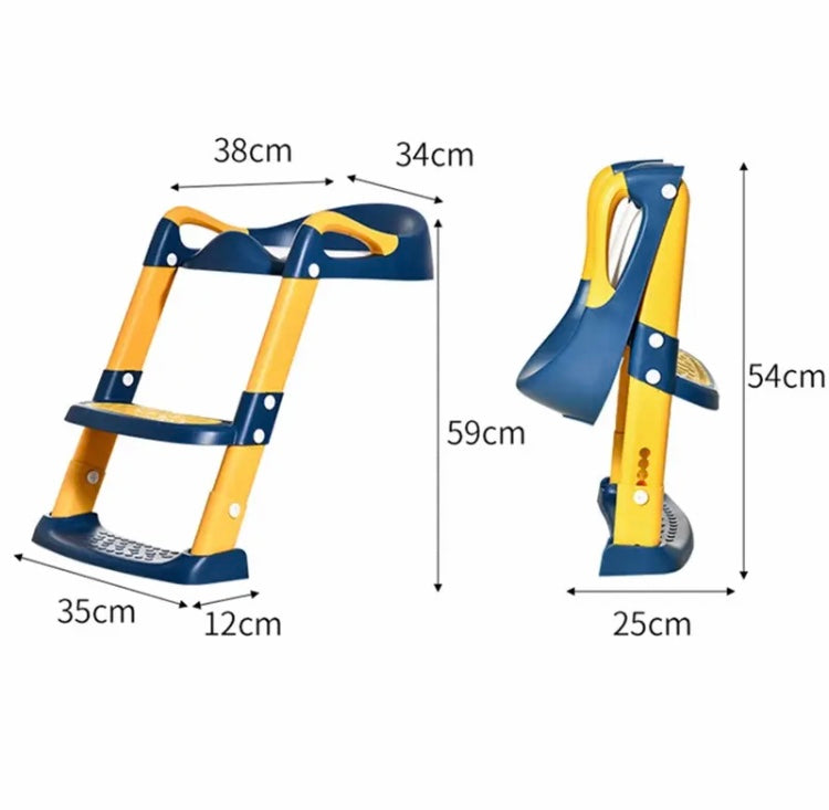 Kids Toilet Foldable Stepped Stool, Toddlers Toilet Ladder, Baby Toilet Training Seat Kids Toilet Foldable Stepped Stool, Toddlers Toilet Ladder, Baby Toilet Training Seat
